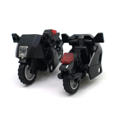 Black Motorcycles x4